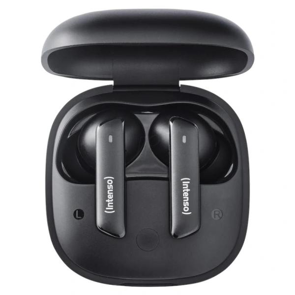 Intenso | buds pro auriculares tws h-anc+enc|negro