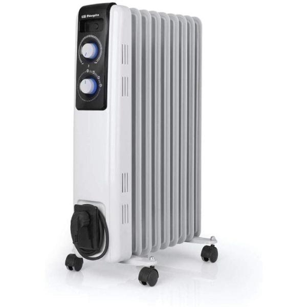 Radiador de Aceite Orbegozo RF 2000/ 3 Potencias/ 800-1200-2000W/ 9 Elementos Caloríficos