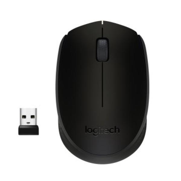 Mouse Logitech Wireless M171 Black P/n:910-004424