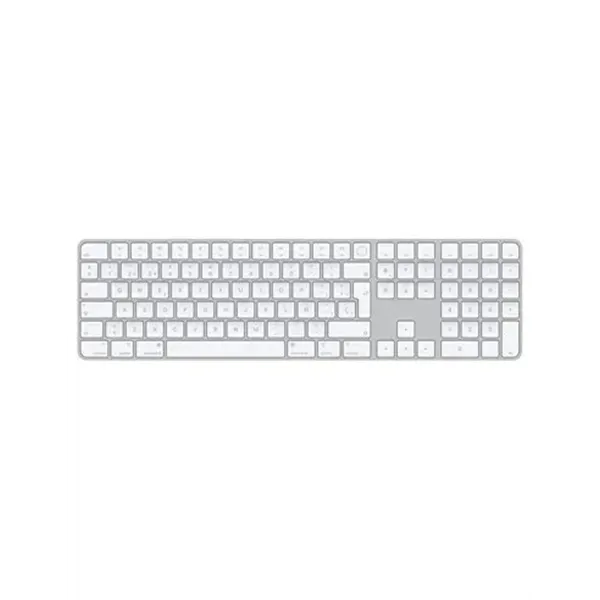 Apple Magic Keyboard con Touch ID y teclado numérico Plata Teclado Inalámbrico