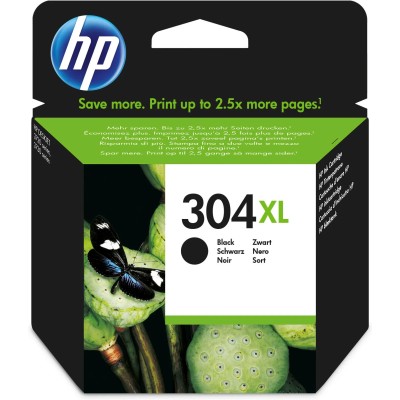 HP 304XL Alta Capacidad Negro N9K08AE - Cartucho de Tinta