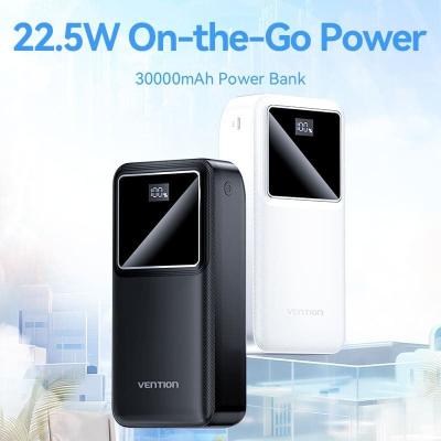 Powerbank 30000mAh Vention FHMB0/ 22.5W/ Negro