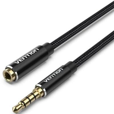 Cable Estéreo Vention BHCBJ/ Jack 3.5 Macho - Jack 3.5 Hembra/