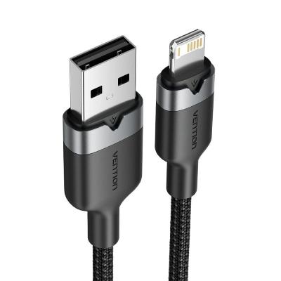 Cable USB Lightning Vention LANBH/ USB Macho - Lightning Macho/