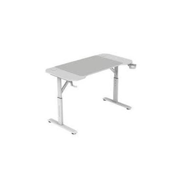 Mesa Mars Gaming Mgd Ergo 120 Regulable En Altura Tablero Blanco 120x60 Chasis De Acero Alf. Xxl