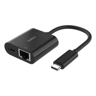 Adaptador Belkin Inc019btbk Usb-c A Ethernet + Carga 100w Color