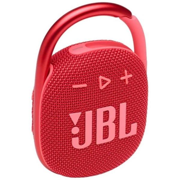 Altavoz con Bluetooth JBL Clip 4/ 5W/ 1.0/ Rojo