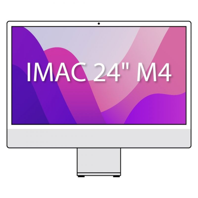 Apple iMac 24' Retina 4,5K / M4 10-Core CPU/ 24Gb/ 512Gb SSD/