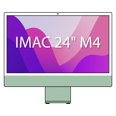 Apple iMac 24' Retina 4,5K / M4 10-Core CPU/ 24Gb/ 512Gb SSD/