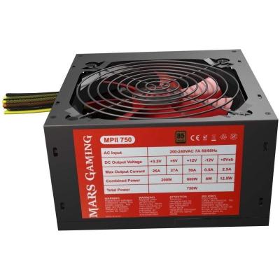 Fuente de Alimentación Mars Gaming MPII750/ 750W/ Ventilador