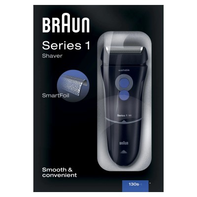 Afeitadora Braun Series 1 130S/ con Cable/ 1 Accesorio