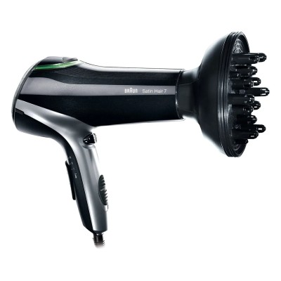 Secador Braun Satin Hair 7 HD730/ 2200W/ Iónico/ Negro