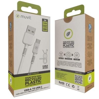 Cable USB 2.0 Tipo-C Muvit For Change MCUSC0003/ USB Tipo-C