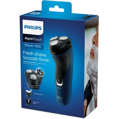 Afeitadora Philips AquaTouch 1100 S1121/41/ con Batería