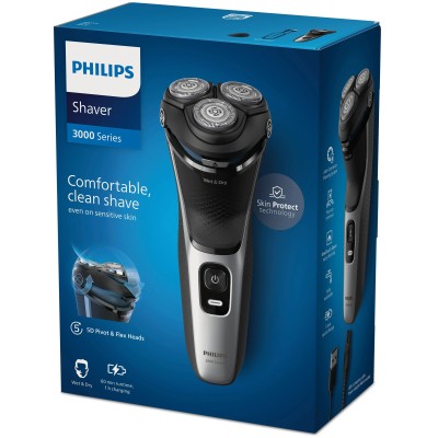 Afeitadora Philips Shaver Series 3000 S3143/00/ con Batería / 2