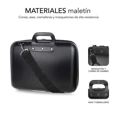 Maletín Subblim Eva Carbon para Portátiles hasta 13.3'/ Semi