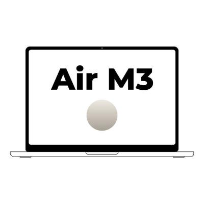 Apple Macbook Air 13,6'/ M3 8-Core CPU/ 24Gb/ 512Gb SSD/