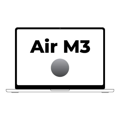 Apple Macbook Air 15,3'/ M3 8-Core CPU/ 16Gb/ 256Gb SSD/