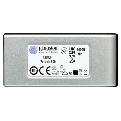 Disco Externo SSD Kingston SXS2000 1TB/ USB 3.2/ Plata