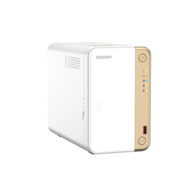 NAS QNAP TS-262-4G/ 2 Bahías 3.5'- 2.5'/ 4GB/ Formato Torre