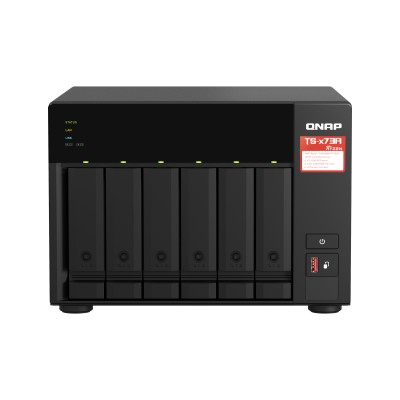 Qnap TS-673A-8G Servidor NAS con 6 Bahías 3.5'- 2.5'/ 8GB DDR4/