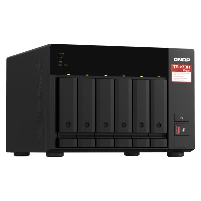 Qnap TS-673A-8G Servidor NAS con 6 Bahías 3.5'- 2.5'/ 8GB DDR4/