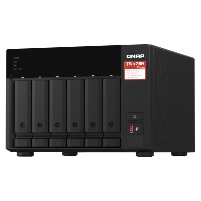 Qnap TS-673A-8G Servidor NAS con 6 Bahías 3.5'- 2.5'/ 8GB DDR4/