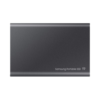 Disco Externo SSD Samsung Portable T7 1TB/ USB 3.2/ Gris