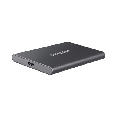 Disco Externo SSD Samsung Portable T7 1TB/ USB 3.2/ Gris