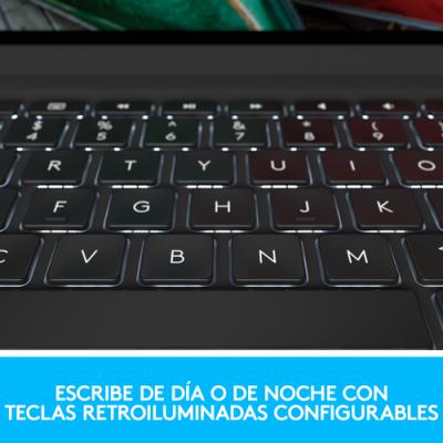 Teclado Bluetooth Funda Logitech Slim Folio Para Ipad Pro 11