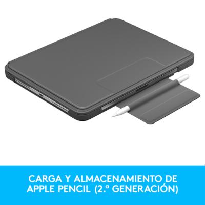 Teclado Bluetooth Funda Logitech Slim Folio Para Ipad Pro 11