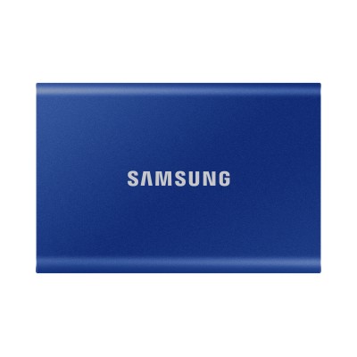 Disco Externo SSD Samsung Portable T7 2TB/ USB 3.2/ Azul