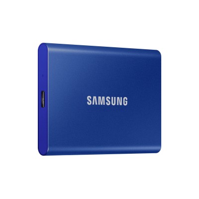 Disco Externo SSD Samsung Portable T7 2TB/ USB 3.2/ Azul