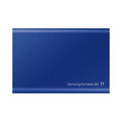 Disco Externo SSD Samsung Portable T7 2TB/ USB 3.2/ Azul