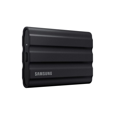 Disco Externo SSD Samsung Portable T7 Shield 1TB/ USB 3.2/ Negro