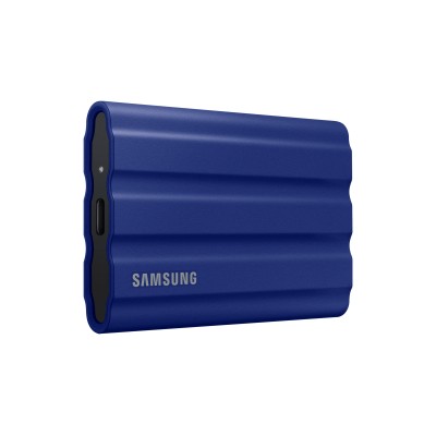 Disco Externo SSD Samsung Portable T7 Shield 2TB/ USB 3.2/ Azul