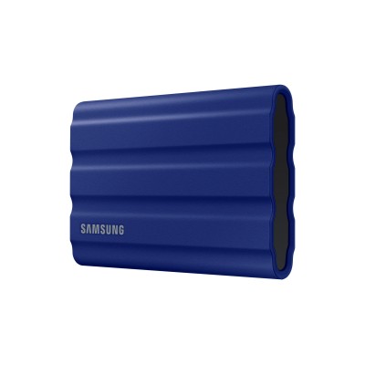 Disco Externo SSD Samsung Portable T7 Shield 2TB/ USB 3.2/ Azul