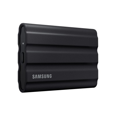 Disco Externo SSD Samsung Portable T7 Shield 4TB/ USB 3.2/ Negro