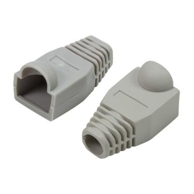 Kit 100 Unidades Capuchon Rj45 Color Gris