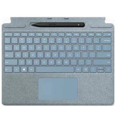 Microsoft typecover pro8-9-10 copilot es plata+pen