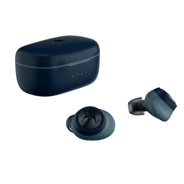 Auricular Intrauditivo Bluetooth Motorola Vervebuds 200 Bt 5.0 Ipx5 10h Microfono Color Negro