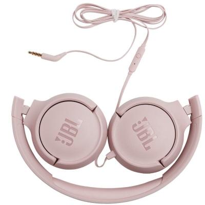 Auriculares JBL Tune 500/ con Micrófono/ Jack 3.5/ Rosas