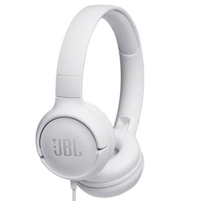 Auriculares JBL Tune 500/ con Micrófono/ Jack 3.5/ Blancos