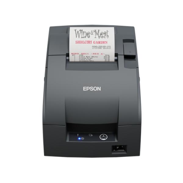 Impresora de Tickets Epson TM-U220IIB/ Ancho papel 76mm/ USB/ Negra