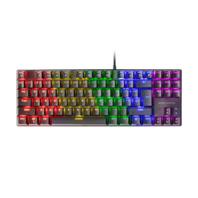 Teclado Mecanico Compacto Tkl Mars Gaming Mk80 Italiano Black