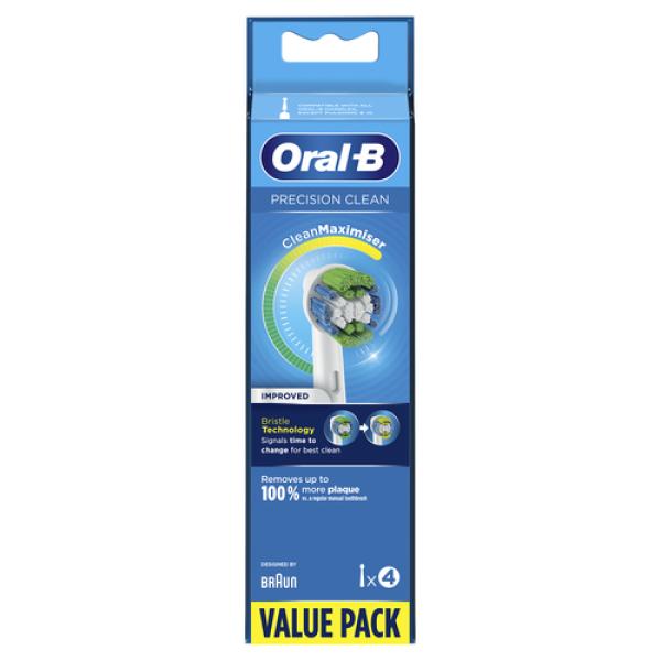 Cabezales De Recambio Oral-b Eb20/4 Precision Clean Cleanmaximiser Pack 4 Unidades