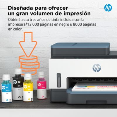 Multifunción Recargable HP Smart Tank 7306 WiFi/ Dúplex/ ADF/