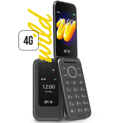 Spc 2325n wild 4g telefono movil 2.8" bt fm negro