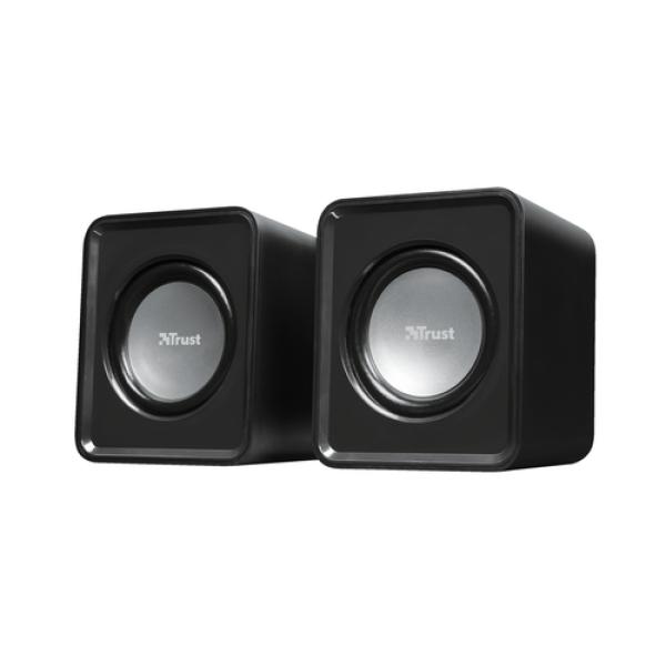 Altavoces Trust 2.0 Leto - 6w/3w Rms - Tamaño Compacto - Control De Volumen - Alimentacion Usb  1983