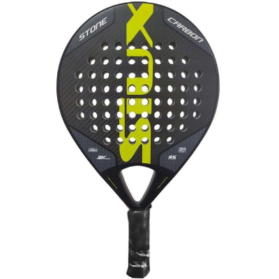 Pala de Pádel Siux Stone Carbon 3K/ Amarilla y Negra